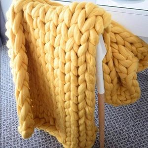 EastSure Chunky Knit Blanket